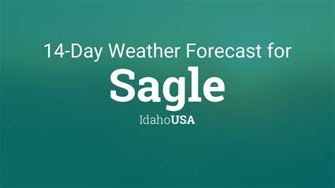 Sagle, Idaho, USA 14 day weather forecast