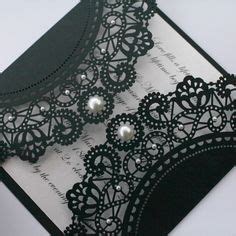 Preston Bailey Bride Ideas, dolly invitations. Probably not black, but really like the idea ...