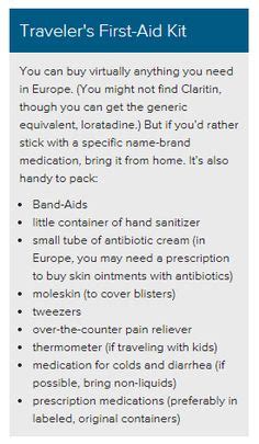 A Rick Steves travel checklist to print out before your trip. | Rick ...