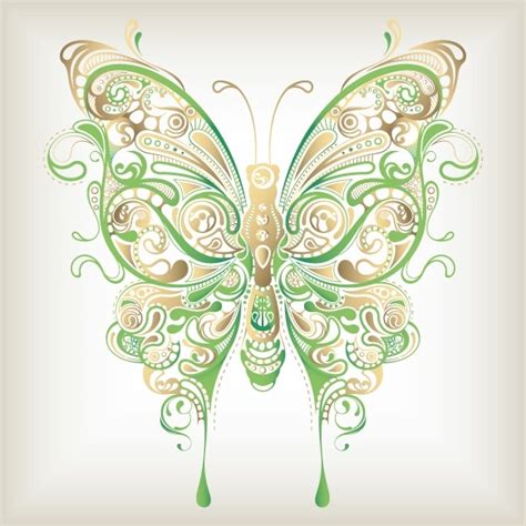 Butterfly pattern 04 vector Free vector in Encapsulated PostScript eps ( .eps ) vector ...