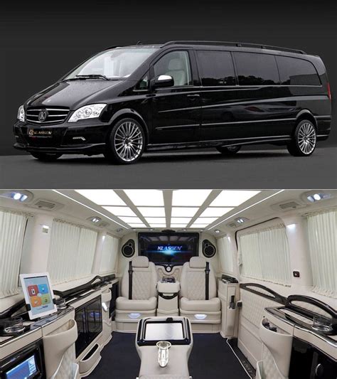 Klassen's V-Class is a private jet on wheels, here's a look inside one... | Mercedes benz vito ...