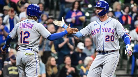 Pete Alonso hits two home runs for NY Mets vs. Brewers