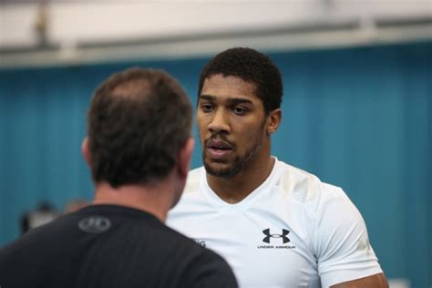 Photos: Anthony Joshua Training in Beast Mode For Povetkin - Boxing News