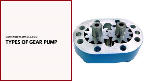 What Is a Gear Pump? | Components of Gear Pumps | Types of Gear Pump ...