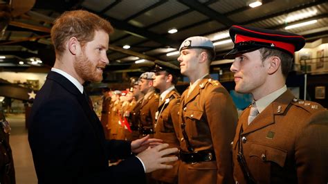 Prince Harry highlights shrinking defence budgets as he returns to Army ...