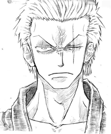 Zoro 2Y -Sketch- by Achrafuuu | Sketches, One piece drawing, Best anime drawings