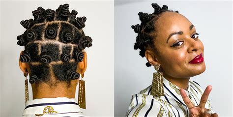 Beautiful Bantu Knot Tutorial - LaToya Ebony