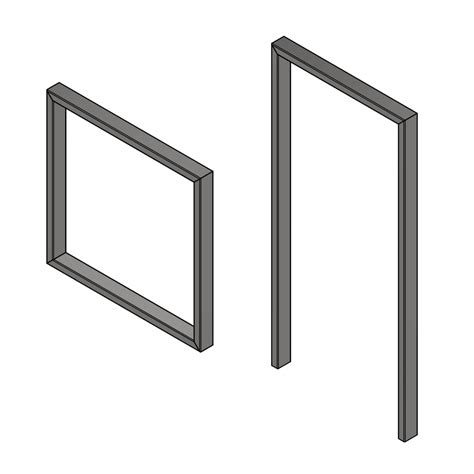 Container Goal Post Frame for Door/Shutter | Latham's Steel Doors