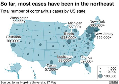 Coronavirus deaths in US top 100,000 - BBC News