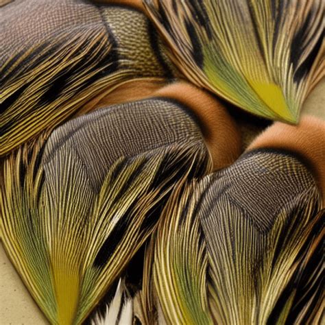 Mallard Duck Feathers Graphic · Creative Fabrica