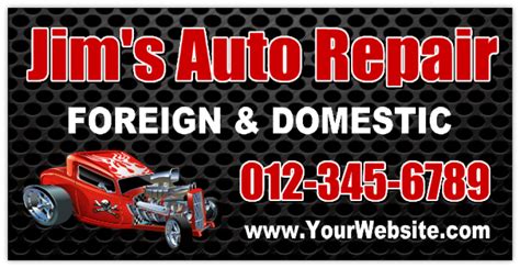 Auto Repair Banner 103 | Car Service Banner Templates | Design ...