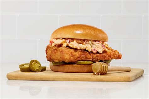 Honey Pepper Pimento Chicken Sandwich | No longer available | Chick-fil-A