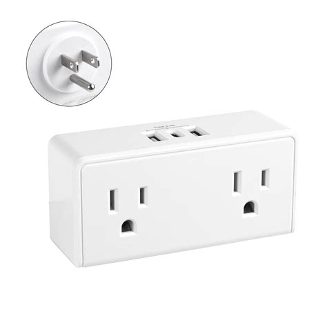 BN-LINK Heavy Duty Dual Outlet Outdoor Smart WiFi Plug Timer Outlet Switch, Compatible with ...