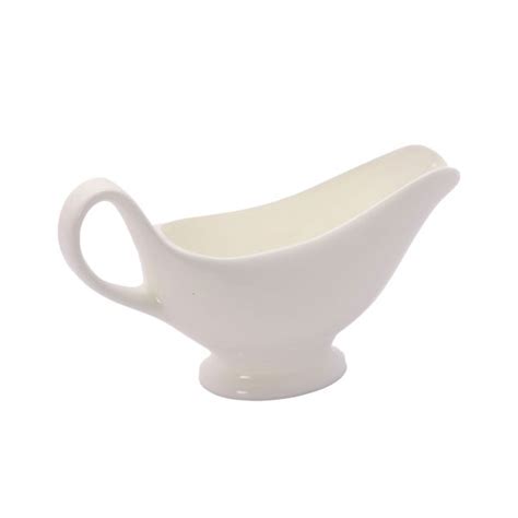 Ceramic Gravy Boat - Comcom Foodservice Supplies Corp