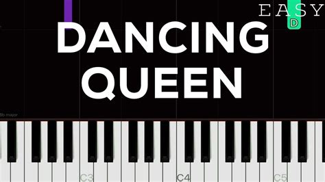 ABBA - Dancing Queen | EASY Piano Tutorial - YouTube Music