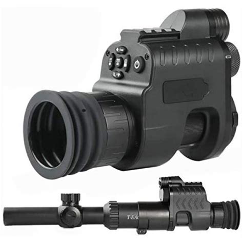 TTHU Rifle Scope Digital Video Recording Hunting Night Vision Monocular Camera VCR with 850Nm ...