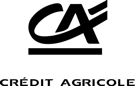 Credit Agricole Logo Black and White (1) – Brands Logos