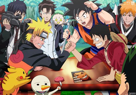 All Anime Crossover Wallpapers - Top Free All Anime Crossover ...