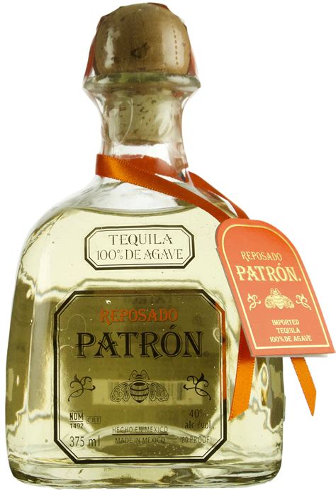 Download Patron Tequila Reposado On White Background Wallpaper ...