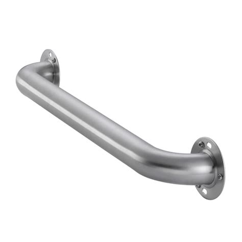 Project Source 18-in Stainless Steel Wall Mount (ADA Compliant) Grab Bar in the Grab Bars ...