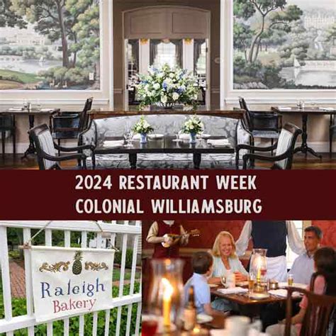 2024 Restaurant Week at Colonial Williamsburg - see participating ...