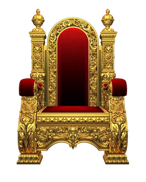 Gold Throne Png - Free Logo Image