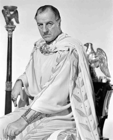 Louis Calhern as Julius Caesar in "Julius Caesar" (1953). Director: Joseph L. Mankiewicz ...