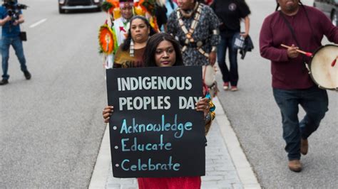 Indigenous Peoples Day is associated with which holiday? - Trivia Joy