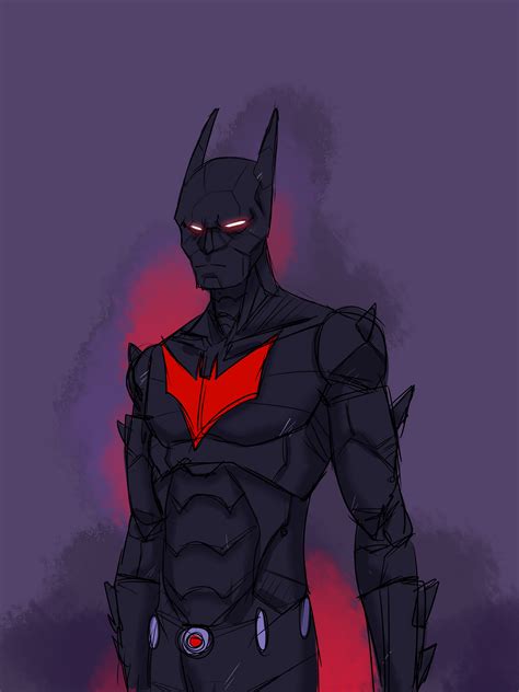 Batman beyond sketch by Jetly on Newgrounds