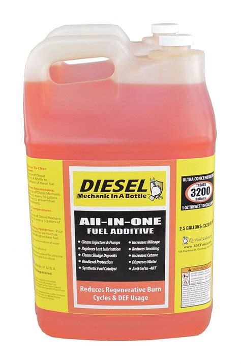 Diesel Fuel Supplement,2.5 gal.,PK2 - Grainger