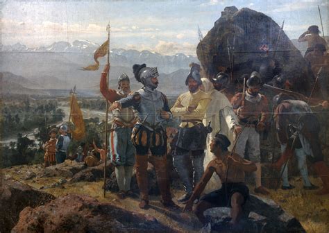 Founding of Santiago, Chile, in 1541 image - Free stock photo - Public ...