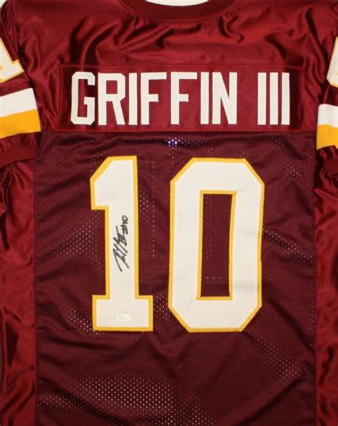 Robert Griffin III autographed Jersey (Washington Redskins)