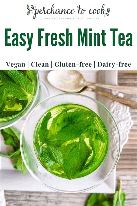 Easy Fresh Mint Tea | Recipe | Fresh mint tea, Mint tea, Herbal teas ...