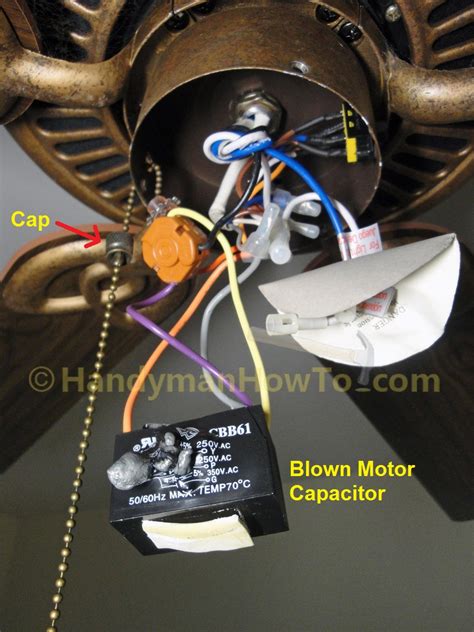 Cbb61 Fan Capacitor 3 Wire Diagram | Wiring Diagram - 5 Wire Ceiling Fan Capacitor Wiring ...