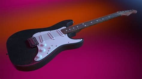 ArtStation - Electric Guitar | Game Assets