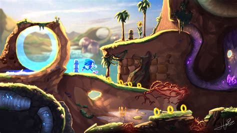 ArtStation - SONIC GAME CONCEPT