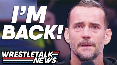 CM Punk AEW DEBUT, RETURN To Wrestling! | WrestleTalk News - Win Big Sports