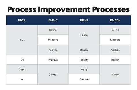 Business Process Improvement Plan Template – PARAHYENA