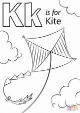 K Is For Kite coloring Page  Free Printable Coloring Pages sketch template