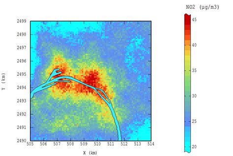 Contribution of Geostatistics to the Study of Risks Related to Air ...