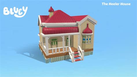 Bluey’s House - 3D model by paulelderdesign [85d41b4] - Sketchfab