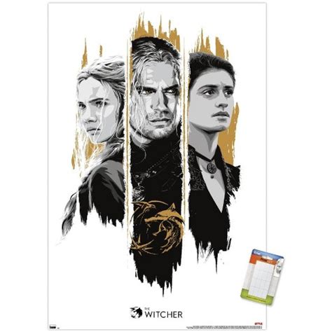 Trends International Netflix The Witcher Season 2 - Trio Unframed Wall Poster Prints : Target