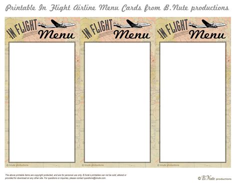 Menu card template, Menu cards, Card templates free