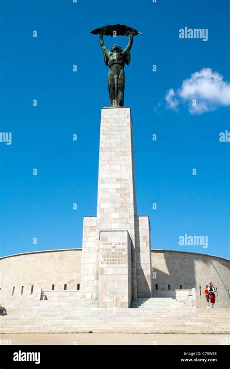 Statue on gellert hill hi-res stock photography and images - Alamy