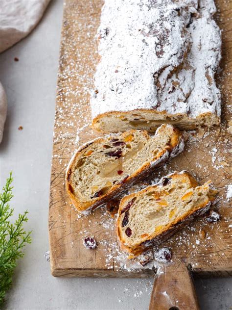 Stollen Bread (German Christmas Bread) - World Food Taste