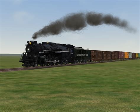 MSTS Southern Pacific 2-8-4 by 736berkshire on DeviantArt
