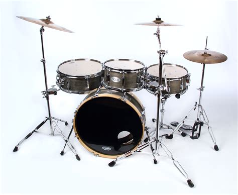 Small Drum Set "Skinny"- Ebony | Side Kick Drums