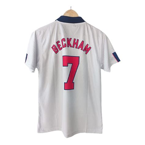 Beckham England 1998 World cup Jersey | Retro collection - Cyberried Store