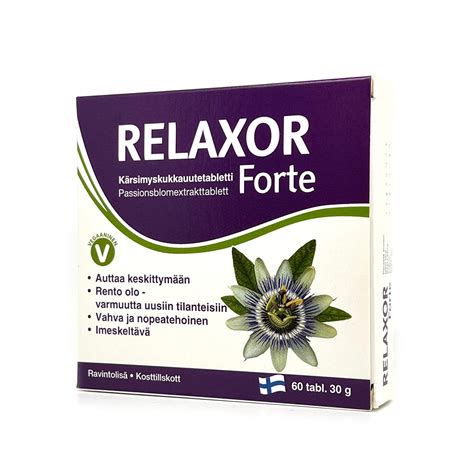 Relaxor Forte, 60 tablets with Calming Benefits