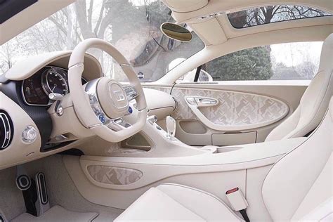 Interior of the Hermès Edition Bugatti Chiron – Cars Club